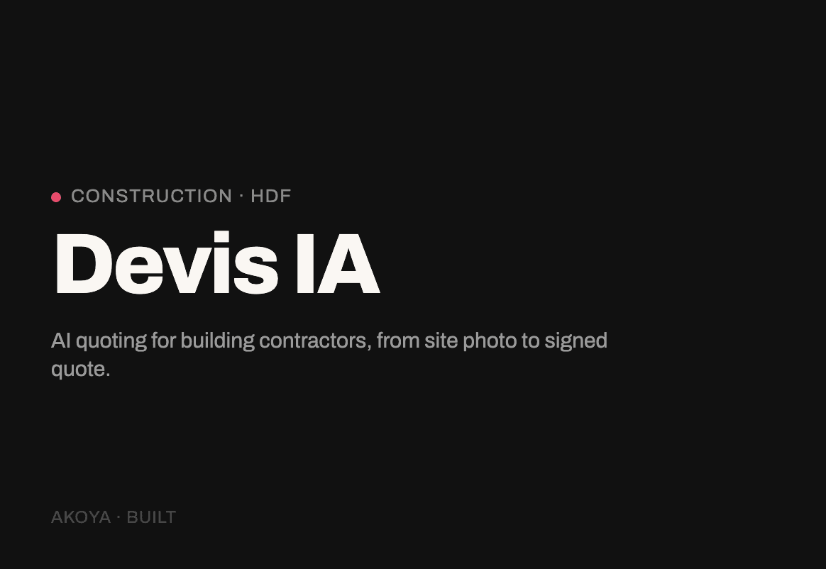 Devis IA